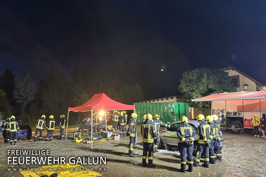 Ausbildung mit der Feuerwehr Mittenwalde